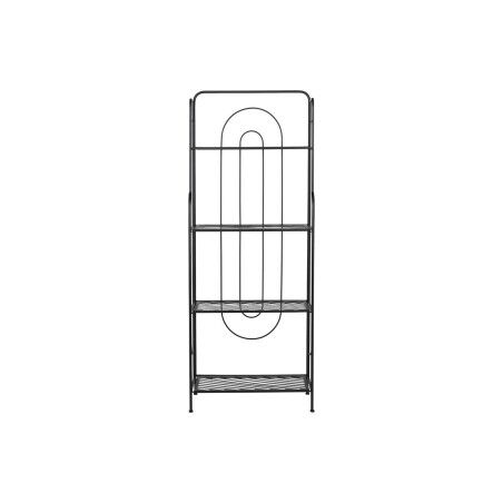 Scaffale Home ESPRIT Nero Metallo 60 x 27 x 160 cm