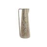 Vaso Home ESPRIT Bianco Dorato Metallo Moderno 24,5 X 24,5 X 66 cm