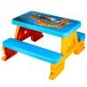 Set di Tavolo e Sedie per Bambini Colorbaby Azzurro Arancio