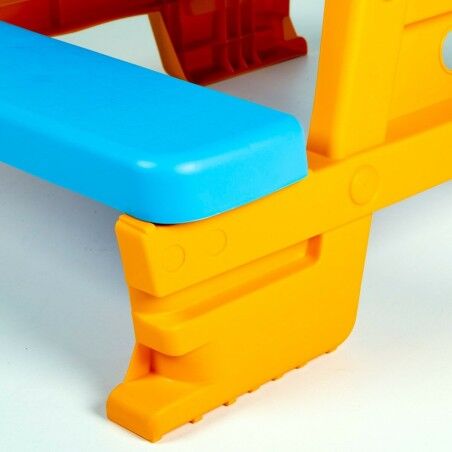 Set di Tavolo e Sedie per Bambini Colorbaby Azzurro Arancio