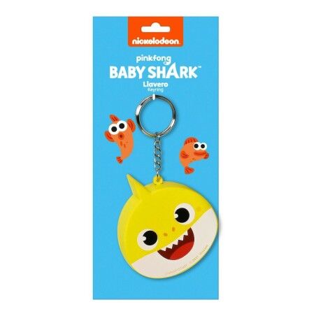 Portachiavi Baby Shark Beach Day Giallo