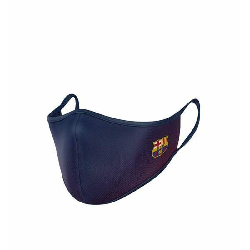 Mascherina in Stoffa Riutilizzabile F.C. Barcelona + 6 Anni Per bambini Mascherina in Stoffa Riutilizzabile F.C. Barcelona + 6 Anni Per bambini