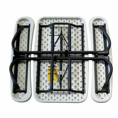 Tavolo da picnic Lifetime Pieghevole Crema Acciaio 82,5 x 90 x 53,5 cm