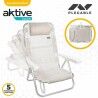 Sedia Pieghevole Colorbaby Bianco 48 x 46 x 84 cm Spiaggia