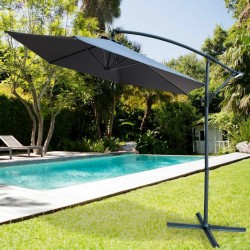 Ombrellone Aktive Grigio 300 cm Ø 4,2 cm Alluminio