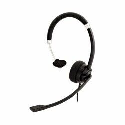 Auricolari con Microfono V7 HA401 Nero Argentato