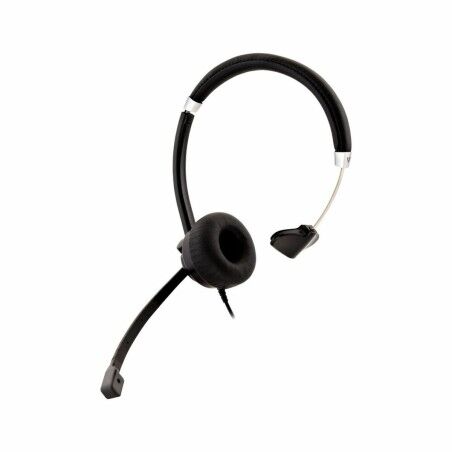Auricolari con Microfono V7 HA401 Nero Argentato
