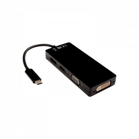 Hub USB V7 V7UC-DPHDVGADVI-BLK Nero
