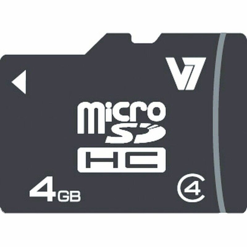 Scheda Micro SD V7 VAMSDH4GCL4R-2E 4 GB