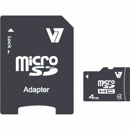 Scheda Micro SD V7 VAMSDH4GCL4R-2E 4 GB