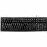 Tastiera V7 KU200GS-DE Nero Tedesco QWERTZ