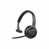 Auricolari con Microfono V7 HB605M Nero Grigio