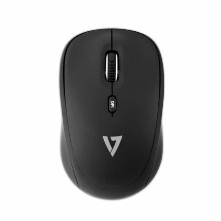 Mouse senza Fili V7 MW100-1N Nero 1600 dpi