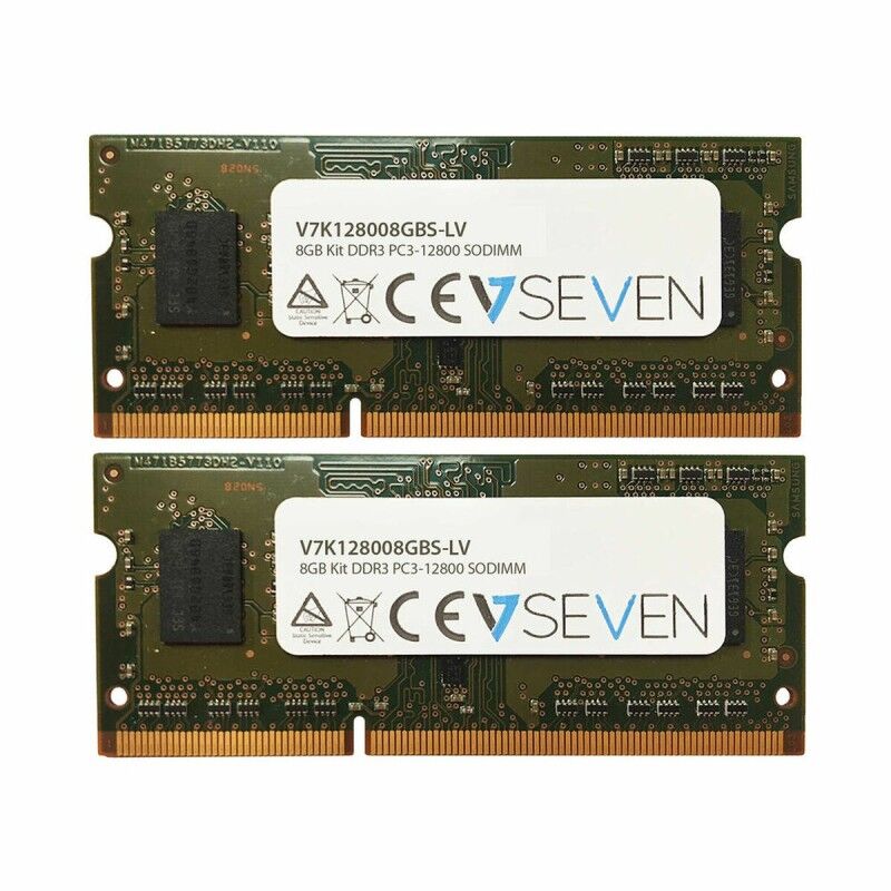 Memoria RAM V7 V7K128008GBS-LV 8 GB CL11 Memoria RAM V7 V7K128008GBS-LV 8 GB CL11