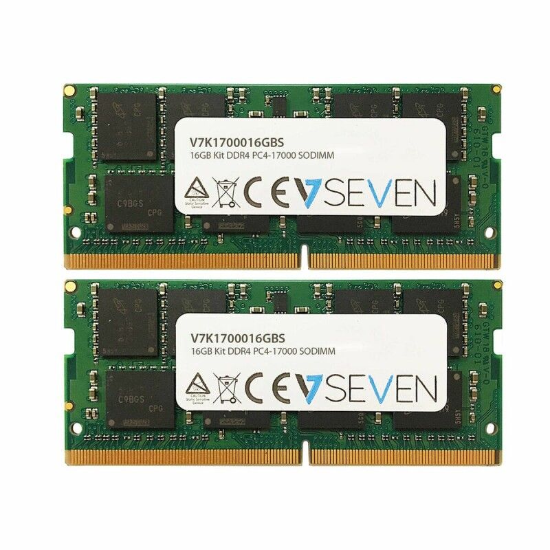 Memoria RAM V7 V7K1700016GBS 16 GB CL15 DDR4 Memoria RAM V7 V7K1700016GBS 16 GB CL15 DDR4