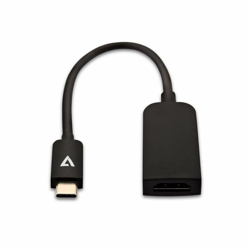 Adattatore USB-C con HDMI V7 V7UCHDMISL-1E Nero Adattatore USB-C con HDMI V7 V7UCHDMISL-1E Nero