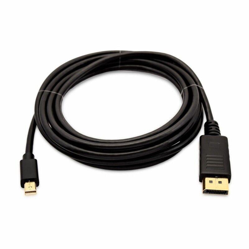 Cavo da DisplayPort Mini a DisplayPort V7 V7MDP2DP-03M-BLK-1E Nero 3 m Cavo da DisplayPort Mini a DisplayPort V7 V7MDP2DP-03M-BLK-1E Nero 3 m