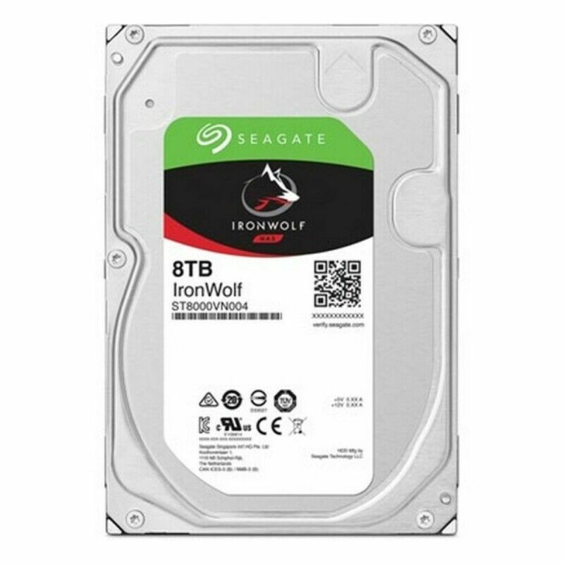 Hard Disk Seagate ST8000VN004 8TB 7200 rpm 8 TB 3,5" 3,5 rpm Hard Disk Seagate ST8000VN004 8TB 7200 rpm 8 TB 3,5" 3,5 rpm