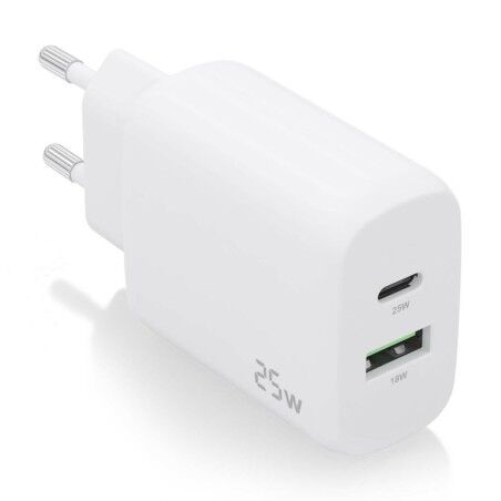 Caricabatterie da Parete Aisens A110-0758 Bianco 25 W