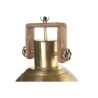 Lampadario DKD Home Decor 31 x 31 x 48 cm Dorato Marrone Ferro Legno di mango 50 W