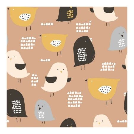 Set di Lenzuola Popcorn Baby Chick Singolo 160 x 270 cm