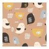 Set di Lenzuola Popcorn Baby Chick Singolo 160 x 270 cm