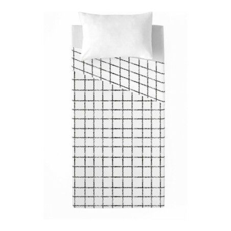 Set di Lenzuola Popcorn Ian Bw Singolo 160 x 270 cm