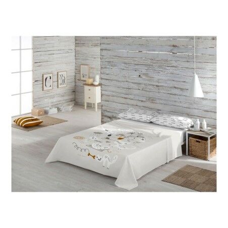 Set di Lenzuola Panzup Gatos 2 Singolo 160 x 270 cm