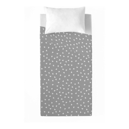 Set di Lenzuola Popcorn Love Dots Matrimoniale 230 x 270 cm