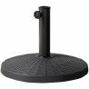 Base per Ombrellone Aktive 10 kg Nero Acciaio Poliresina 44,5 x 33 cm