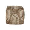Poggiapiedi Home ESPRIT Beige Naturale 45 x 45 x 45 cm