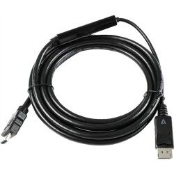 Cavo da DisplayPort a HDMI V7 V7DP14HDMI21-3M-BLK