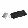 Memoria USB Kingston DT70/64GB usb c Nero 64 GB