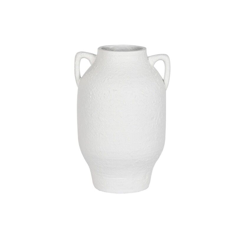 Vaso Home ESPRIT Bianco Fibra di Vetro 41 x 39 x 60 cm Vaso Home ESPRIT Bianco Fibra di Vetro 41 x 39 x 60 cm