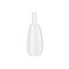 Vaso Home ESPRIT Bianco Fibra di Vetro 30 x 30 x 80 cm