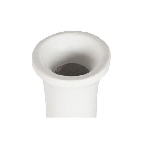 Vaso Home ESPRIT Bianco Fibra di Vetro 30 x 30 x 80 cm