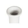 Vaso Home ESPRIT Bianco Fibra di Vetro 30 x 30 x 80 cm