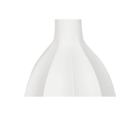 Vaso Home ESPRIT Bianco Fibra di Vetro 30 x 30 x 80 cm