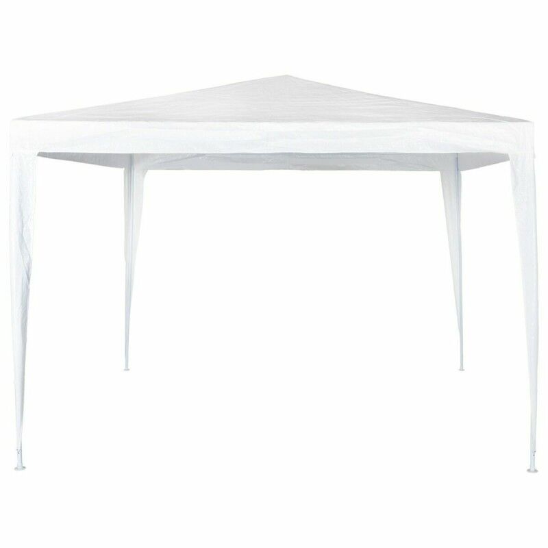 Gazebo Colorbaby Bianco Plastica 300 x 300 x 250 cm Gazebo Colorbaby Bianco Plastica 300 x 300 x 250 cm