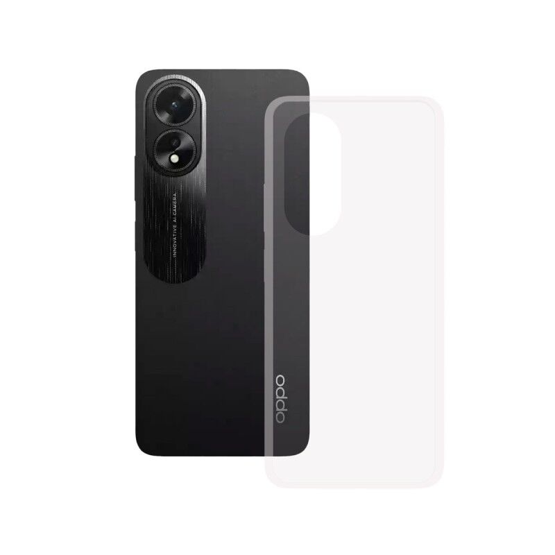 Custodia per Cellulare KSIX Oppo A78 Trasparente OPPO Custodia per Cellulare KSIX Oppo A78 Trasparente OPPO