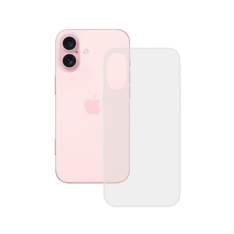 Custodia per Cellulare KSIX iPhone 16 Trasparente Custodia per Cellulare KSIX iPhone 16 Trasparente