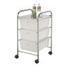 Cassettiera Berilo YS-A3CL Trasparente 3 cassetti