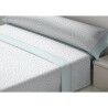 Set di Lenzuola Tejidos Reina Desire Bianco Verde Matrimoniale