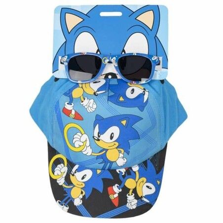 Set di berretto e occhiali da sole Sonic 2 Pezzi Per bambini