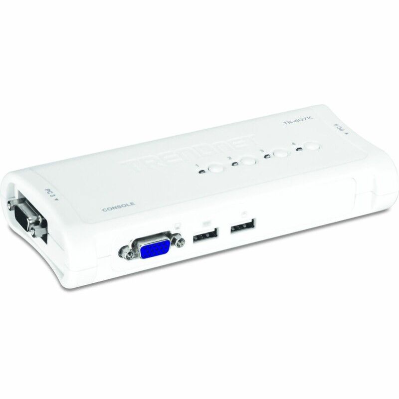 Switch KVM Trendnet TK-407K Switch KVM Trendnet TK-407K