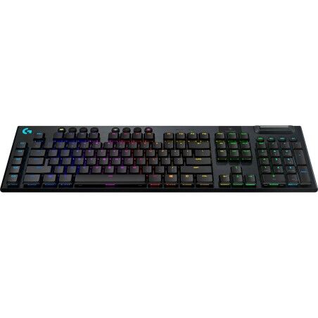 Tastiera Wireless Logitech 920-010586 Qwerty in Spagnolo Nero