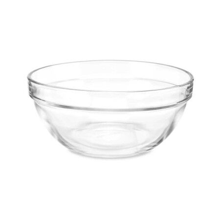 Ciotola per Mescolare Vivalto 76760 Trasparente Vetro 14 x 6,5 x 14 cm 6 Unità