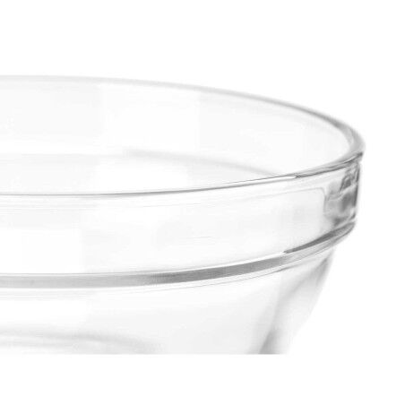 Ciotola per Mescolare Vivalto 76760 Trasparente Vetro 14 x 6,5 x 14 cm 6 Unità