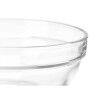 Ciotola per Mescolare Vivalto 76760 Trasparente Vetro 14 x 6,5 x 14 cm 6 Unità