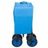 Carrello Multiuso Aktive Azzurro Nero 88 x 47 x 53 cm Pieghevole Spiaggia